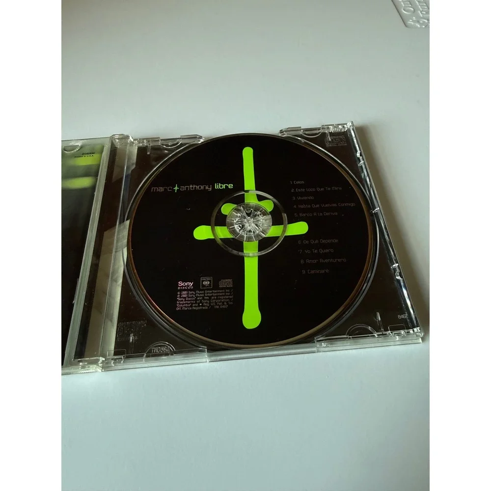 Marc Anthony Libre CD 2001 Latin Pop Salsa Sony Discos D142234